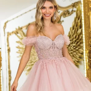 Vestido corto de Dancing Queen 3406
