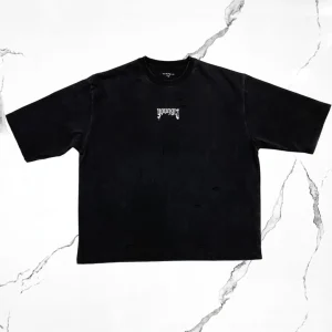 YoungLA Distressed Black T-shirt