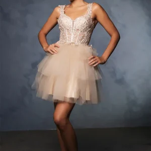 Vestido corto de May Queen MQ2116