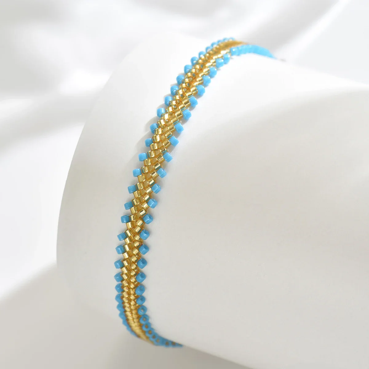 Pulsera Ibicenca Boho Multicapa con Cuentas Delicadas - Imagen 6
