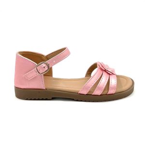 Sandalia para niña rosado o plateado