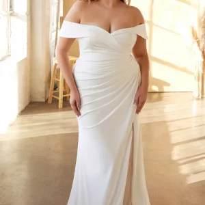 Vestido de novia ajustado CD930C de Ladivine