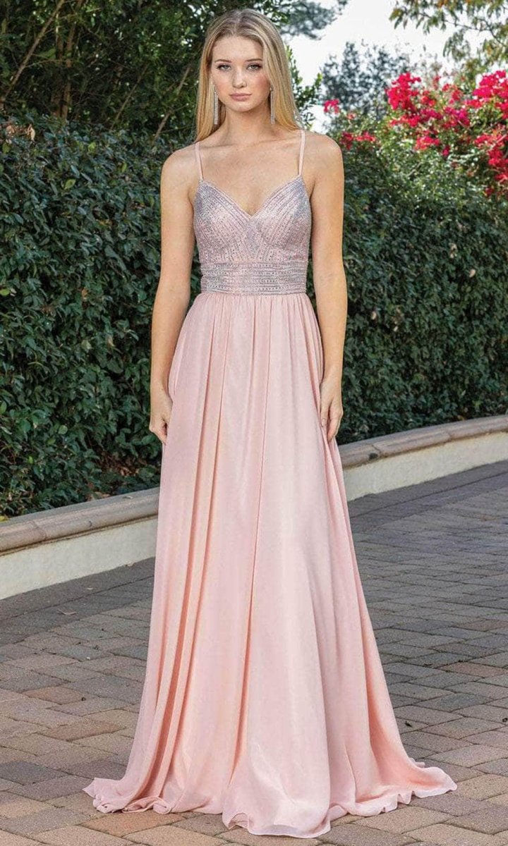 Vestido de fiesta sin mangas Dancing Queen 4277 - Imagen 2