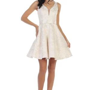 Vestido Corto de EVA Collection 3334
