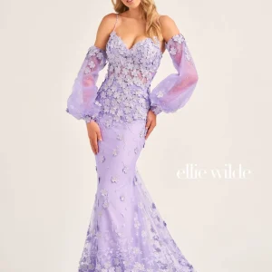 Vestido largo Ellie Wilde EW35107