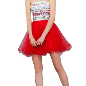 Vestido corto Nox Anabel 6249